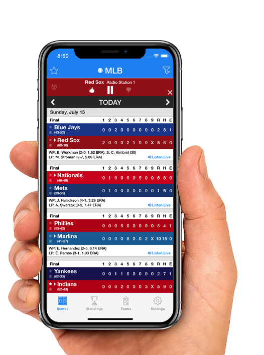 Red Sox Pro Baseball Radio main screenshot